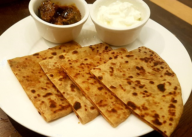 Paratha With Curd